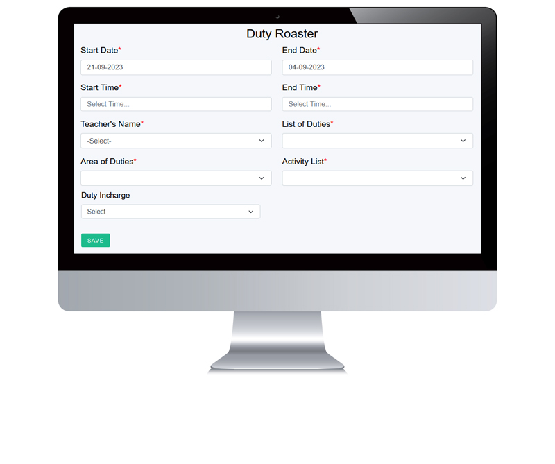 Duty/Activity Allocation & Monitoring