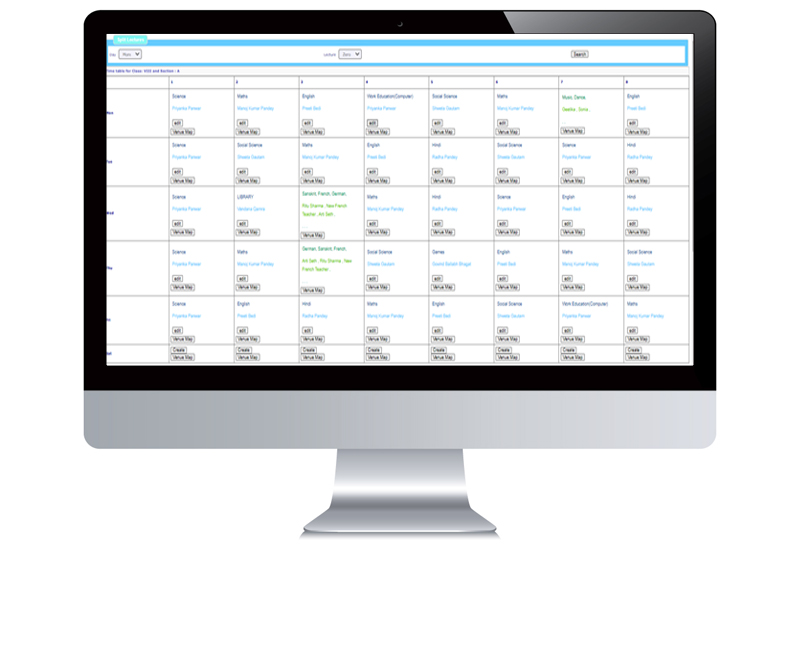 Timetable Management